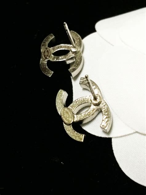 chanel stamp on earrings|Chanel earrings spelled out price.